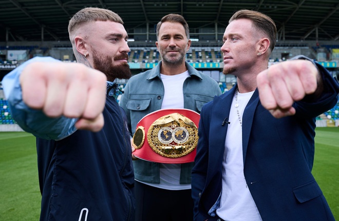 Crocker and Donovan rematch on September 13 at Windsor Park Photo Credit: Mark Robinson Matchroom Boxing