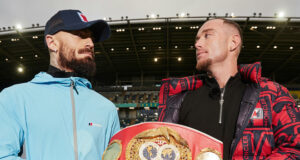 Lewis Crocker rematches Paddy Donovan for the vacant IBF welterweight world title at Windsor Park on Saturday, live on DAZN Photo Credit: Mark Robinson/Matchroom Boxing