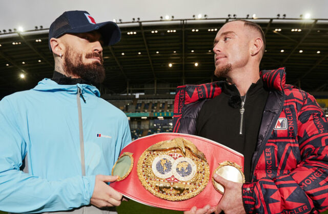 Lewis Crocker rematches Paddy Donovan for the vacant IBF welterweight world title at Windsor Park on Saturday, live on DAZN Photo Credit: Mark Robinson/Matchroom Boxing Lewis Crocker rematches Paddy Donovan for the vacant IBF welterweight world title at Windsor Park on Saturday, live on DAZN Photo Credit: Mark Robinson/Matchroom Boxing