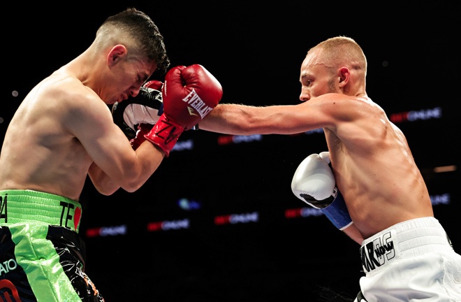 Curiel was beaten by Edwards in June 2024 Photo Credit: Melina Pizano/Matchroom