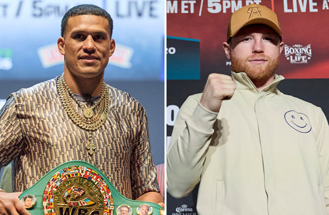 Benavidez has failed to lure Canelo into a clash with him Photo Credit: Esther Lin/Premier Boxing Champions