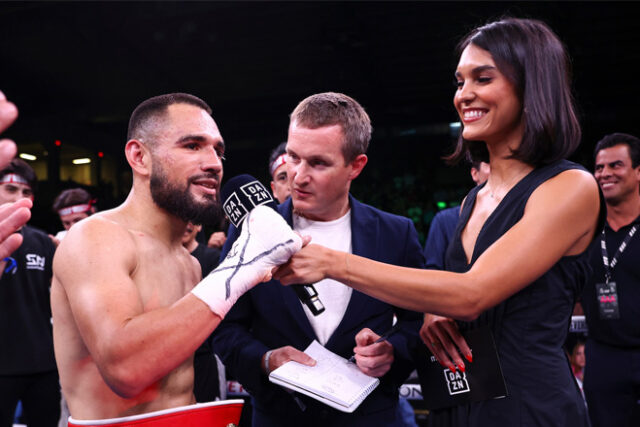 'Sugar' Nunez had a succesful homecoming fight in Mexico credit: Melina Pazano/ Matchroom Boxing