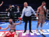 Lewis Crocker became a world champion against Paddy Donovan credit: Matthew Pover Matchroom Boxing