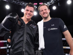 McCormac stunned in Sunderland, stopping his opponent credit: Mark Robinson/ Matchroom Boxing