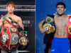 Naoya Inoue and MJ Akhmadaliev face off this Sunday credit: Matchroom/ Top Rank