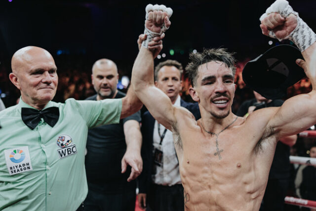 Mick Conlan starred in his professional fight in Dublin. Credit: Wasserman Boxing