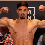 Flynn stopped Burlac in three rounds Photo Credit: Dave Thompson Matchroom Boxing