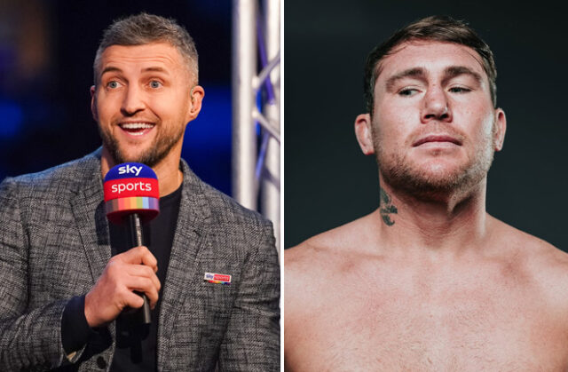 Carl Froch has labelled Darren Till as "useless" after his win over Luke Rockhold Photo Credit: Dave Thompson/Matchroom Boxing/David Cavan/Misfits Boxing Carl Froch has labelled Darren Till as "useless" after his win over Luke Rockhold Photo Credit: Dave Thompson/Matchroom Boxing/David Cavan/Misfits Boxing