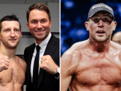 Eddie Hearn admits he's doubtful whether a Darren Till vs Carl Froch fight happens Photo Credit: Lawrence Lustig/David Cavan/Misfits Boxing