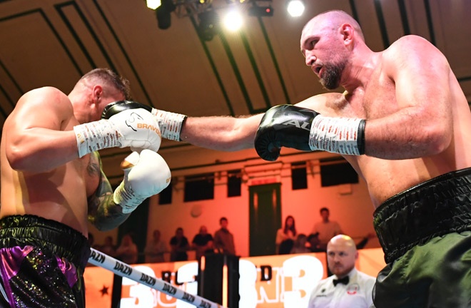Fury stopped Garber in April Photo Credit: GBM Sports