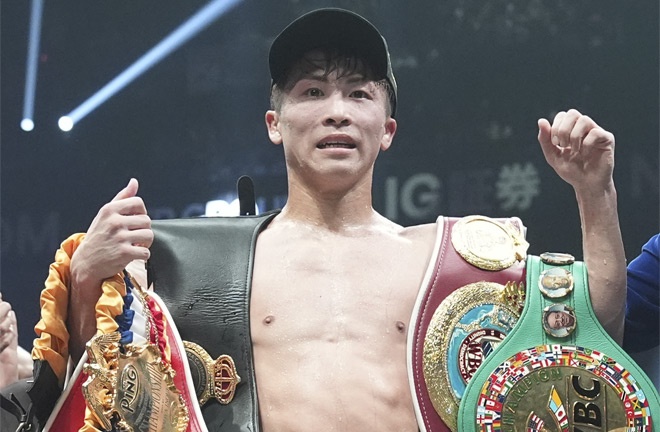 Inoue retained his undisputed super bantamweight crown Photo Credit: Naoki Fukuda