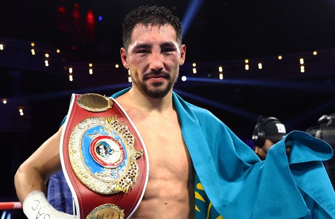 Janibek is the unified middleweight world champion Photo Credit: Mikey Williams/Top Rank