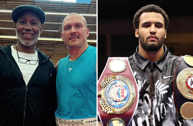 Lennox Lewis has advised Moses Itauma to swerve Oleksandr Usyk Photo Credit: @usykaa/Leigh Dawney/Queensberry Lennox Lewis has advised Moses Itauma to swerve Oleksandr Usyk Photo Credit: @usykaa/Leigh Dawney/Queensberry