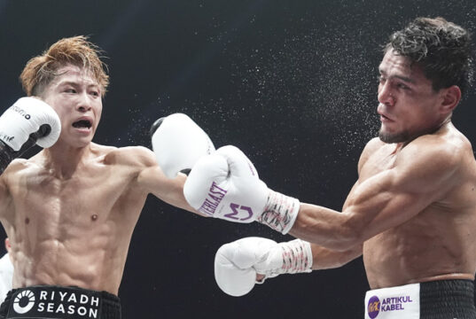 Naoya Inoue beat Murodjon Akhmadaliev by unanimous decision in Japan Photo Credit: Naoki Fukuda