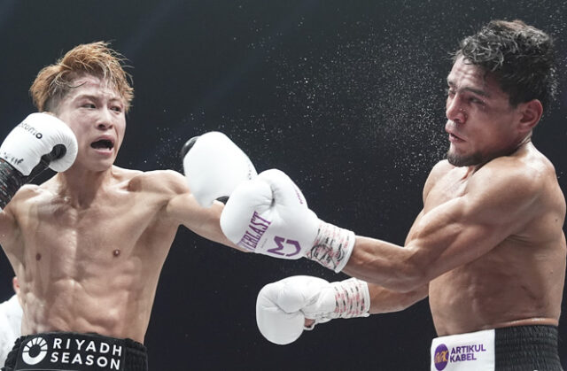 Naoya Inoue beat Murodjon Akhmadaliev by unanimous decision in Japan Photo Credit: Naoki Fukuda