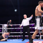 McCormack retired Davies Jr in February Photo Credit: Mark Robinson Matchroom Boxing
