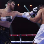 Makhmudov faced Agit Kabayel in 2023 Credit: Mark Robinson Matchroom Boxing