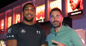 Anthony Joshua won't headline if he fights this year, Eddie Hearn has revealed Photo Credit: Mark Robinson Matchroom Boxing