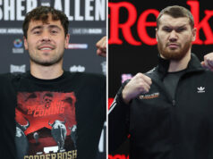 Dave Allen faces Arslanbek Makhmudov in Sheffield on Saturday, live on DAZN Photo Credit: Mark Robinson Matchroom Boxing