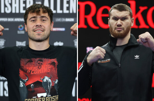 Dave Allen faces Arslanbek Makhmudov in Sheffield on Saturday, live on DAZN Photo Credit: Mark Robinson Matchroom Boxing