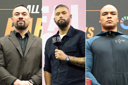 Tony Bellew has predicted Joseph Parker to beat Fabio Wardley Photo Credit: Mark Robinson/Matchroom/ Leigh Dawney/Queensberry