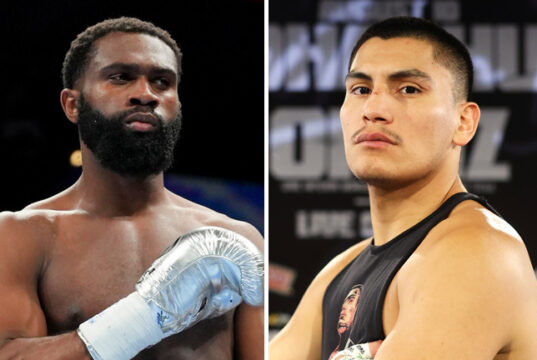 Robert Garcia admits he's doubtful whether Jaron Ennis wants to fight Vergil Ortiz Jr Photo Credit: Emma Brawley/Matchroom Boxing/Cris Esqueda/Golden Boy