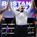 Bostan and Fawaz fought to a draw in January Photo Credit: Mark Robinson Matchroom