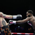 Joshua buatsi won a controversial points win over Zach Parker. Credit: Leigh Dawney/ Queensberry