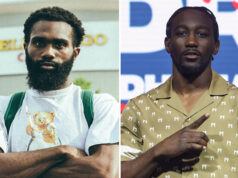 Jaron Ennis said he did not watch Terence Crawford's win over Canelo Alvarez Photo Credit: Amanda Westcott/Ed Mulholland/Matchroom
