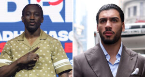 Hamzah Sheeraz is interested in sharing the ring with Terence Crawford credit: Ed Mulholland/ Matchroom/ Golden Boy Promotions