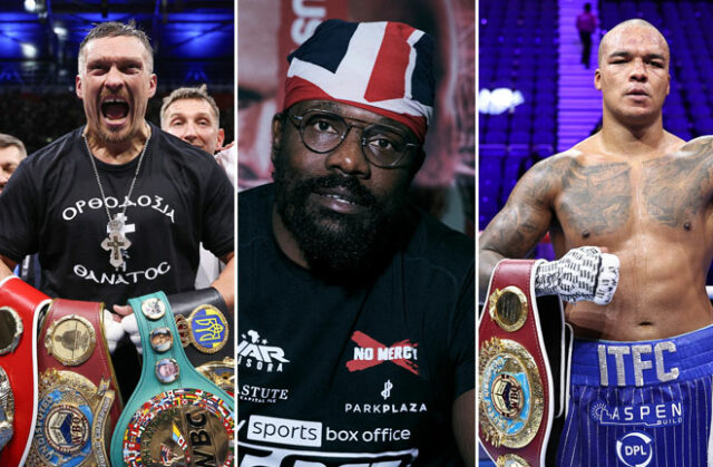 Derek Chisora has backed Oleksandr Usyk to stop Fabio Wardley Photo Credit: Leigh Dawney/Queensberry/Mark Robinson/Matchroom Boxing Derek Chisora has backed Oleksandr Usyk to stop Fabio Wardley Photo Credit: Leigh Dawney/Queensberry/Mark Robinson/Matchroom Boxing