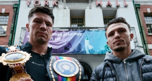 Kieron Conway defends his British and Commonwealth middleweight titles against George Liddard at York Hall on Friday, live on DAZN Photo Credit: Mark Robinson Matchroom Boxing