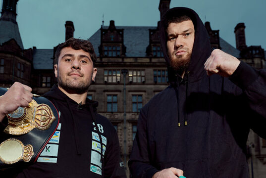 Dave Allen meets Arslanbek Makhmudov in Sheffield on Saturday, live on DAZN Photo Credit: Mark Robinson Matchroom Boxing