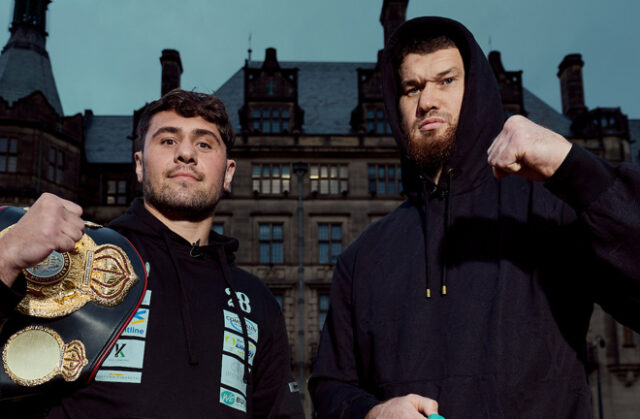Dave Allen meets Arslanbek Makhmudov in Sheffield on Saturday, live on DAZN Photo Credit: Mark Robinson Matchroom Boxing