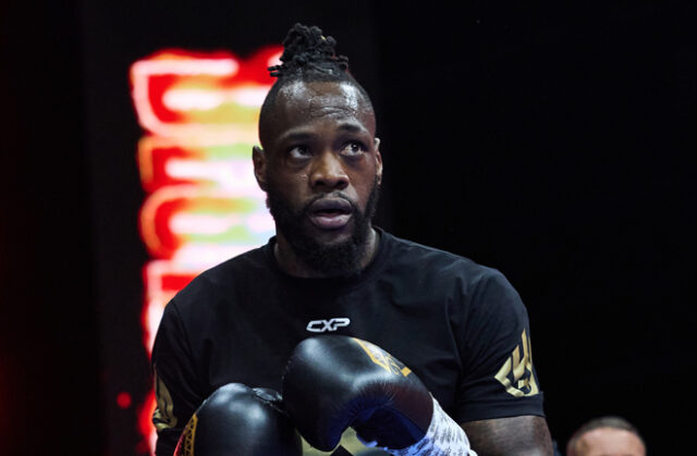 Deontay Wilder could return before the end of the year Photo Credit: Mark Robinson/Matchroom Boxing