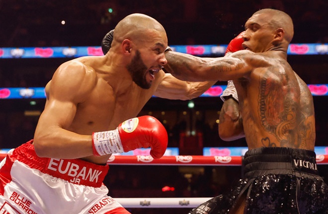 Eubank Jr beat Benn by unanimous decision in April Photo Credit: Lawrence Lustig/BOXXER