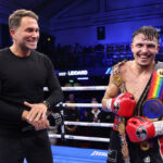 George Liddard broke history at York Hall last night credit: Mark Robinson Matchroom Boxing.