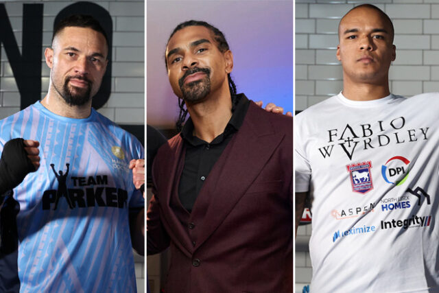 David Haye has given his say on Joseph Parker vs Fabio Wardley credit: Mark Robinson/ Leigh Dawney