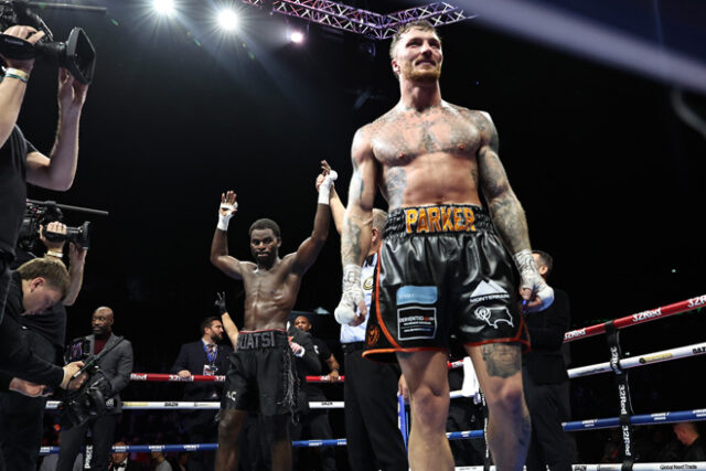 Joshua Buatsi won a controversial decision over Zach Parker. Credit: Leigh Dawney/ Queensberry