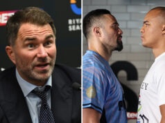 Eddie Hearn has backed Joseph Parker to stop Fabio Wardley on Saturday Photo Credit: Matthew Pover Matchroom Boxing