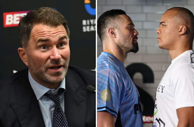 Eddie Hearn has backed Joseph Parker to stop Fabio Wardley on Saturday Photo Credit: Matthew Pover Matchroom Boxing Eddie Hearn has backed Joseph Parker to stop Fabio Wardley on Saturday Photo Credit: Matthew Pover Matchroom Boxing