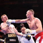 Willy Hutchinson stunned Mark Jeffers in Glasgow. Credit: Leigh Dawney/ Queensberry
