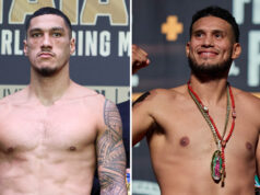 Jai Opetaia is eyeing a future fight with David Benavidez Photo Credit: Mark Robinson/Matchroom Boxing/Esther Lin/Premier Boxing Champions