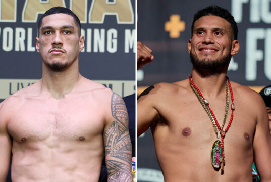 Jai Opetaia is eyeing a future fight with David Benavidez Photo Credit: Mark Robinson/Matchroom Boxing/Esther Lin/Premier Boxing Champions