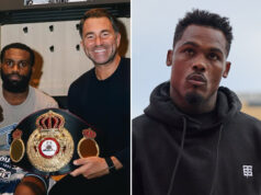 Eddie Hearn is doubtful whether Jermell Charlo wants to truly face Jaron Ennis Photo Credit: @eddiehearn Instagram/Esther Lin/SHOWTIME