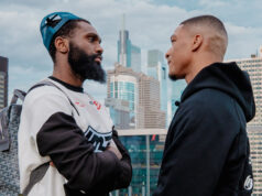 Jaron Ennis makes his super welterweight debut against Uisma Lima on Saturday, live on DAZN Photo Credit: Matchroom Boxing/Emma Brawley