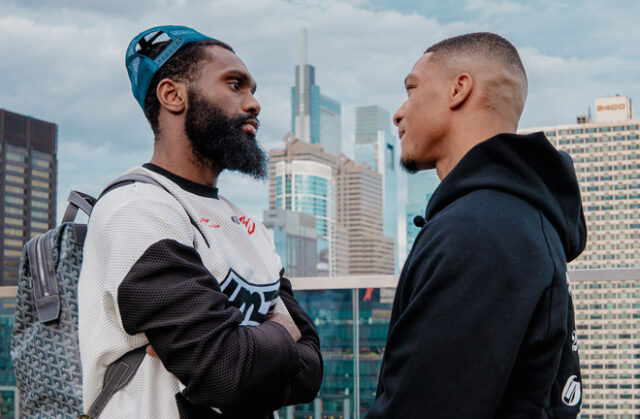 Jaron Ennis makes his super welterweight debut against Uisma Lima on Saturday, live on DAZN Photo Credit: Matchroom Boxing/Emma Brawley Jaron Ennis makes his super welterweight debut against Uisma Lima on Saturday, live on DAZN Photo Credit: Matchroom Boxing/Emma Brawley