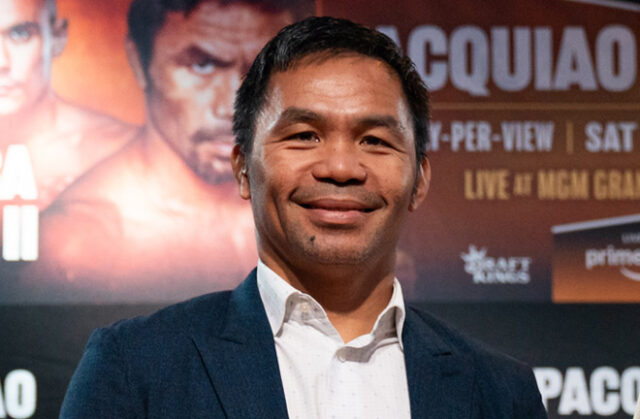 Manny Pacquiao's MP Promotions alongside IBA Pro will promote the Thrilla in Manila 2 on October 29 in the Philippines Photo Credit: Ryan Hafey/Premier Boxing Champions Manny Pacquiao's MP Promotions alongside IBA Pro will promote the Thrilla in Manila 2 on October 29 in the Philippines Photo Credit: Ryan Hafey/Premier Boxing Champions