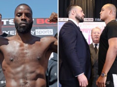 Lawrence Okolie has backed Joseph Parker to beat Fabio Wardley Photo Credit: Lawrence Lustig/BOXXER/Leigh Dawney/Queensberry