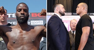 Lawrence Okolie has backed Joseph Parker to beat Fabio Wardley Photo Credit: Lawrence Lustig/BOXXER/Leigh Dawney/Queensberry